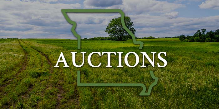 Auctions North Missouri Land Company Auctions